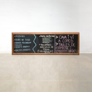 Pizarra de segunda mano 170x56cm en venta en cabauoportunitats.com