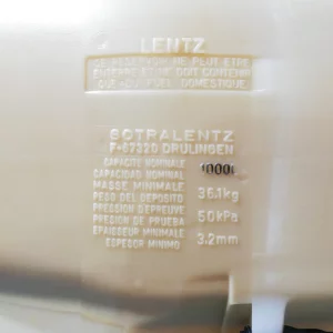Depósito de gasoil LENTZ de 1000 litros de segunda mano en venta en cabauoportunitats.com