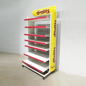 Expositor per a botiga de gran capacitat amb 7 estants de segona mà 101x52x210 cm a cabauoportunitats.com