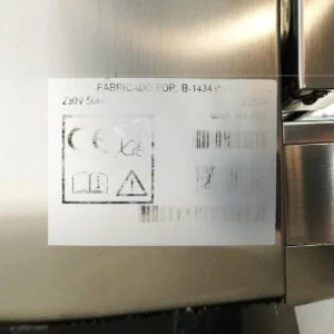 Horno de convección FM RX203 para bandejas de 34x24 cm de segunda mano en venta en cabauoportunitats.com