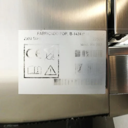 Horno de convección FM RX203 para bandejas de 34x24 cm de segunda mano en venta en cabauoportunitats.com