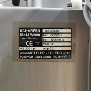 Cortafiambres METTLER VA3000 de segunda mano en venta en cabauoportunitats.com