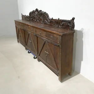 Bufet de menjador de segona d'estil rústic en venda a cabauoportunitats.com