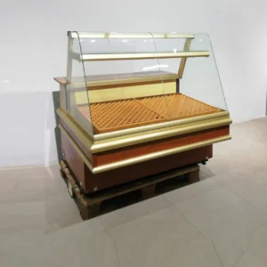 Vitrina expositora INFRICO (134x104x131cm) de segona mร per a botiga en venda a cabauoportunitats.com