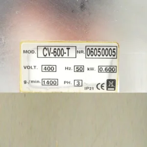 Máquina de cortar verduras y hortalizas EDESA CV-600-T de segunda mano en venta en cabauoportunitats.com