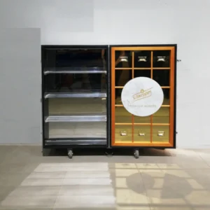 Mostrador-bagul de segona mà de 111cm per a botiga, taller, magatzem... en venda a cabauoportunitats.com
