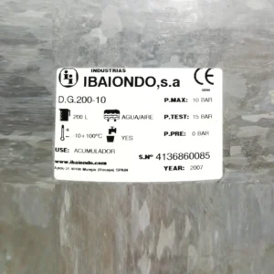 Dipòsit galvanitzat de 200 litres de capacitat en venda a cabauoportunitats.com