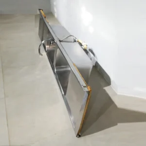 Pica de acero inoxidable de 257cm de segunda mano en venta en cabauoportunitats.com