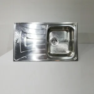 Pica de acero inoxidable 79x50 cm en venta en cabauoportunitats.com