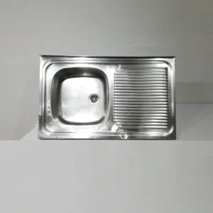 Pica de acero inoxidable 81x50x18 cm en venta en cabauoportunitats.com