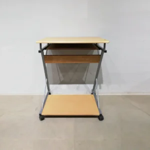 Taula amb rodes amb tara estètica 60x47x75 cm en venda a cabauoportunitats.com