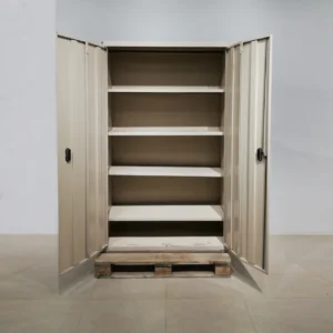 Armario metálico para taller de 120x45x190cm de segunda mano