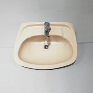 Pica de lavabo de porcellana encastable de segona mà en venda a cabauoportunitats.com