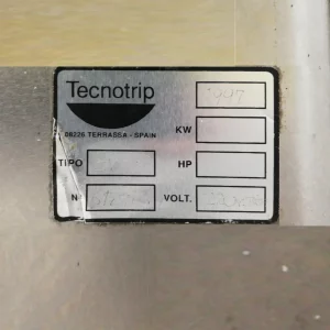 Envasadora al vacío TECNOTRIP EV-13 89x68x98cm de segunda mano en venta en cabauoportunitats.com
