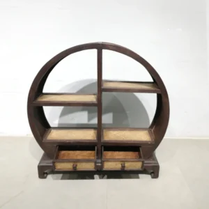 Estantería japonés de recibidor de madera con 2 cajones de segunda mano en venta en cabauoportunitats.com