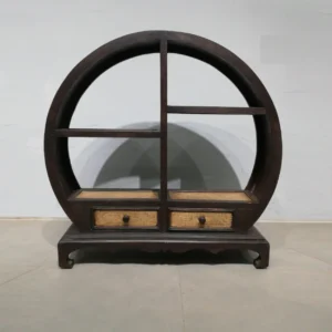 Estantería japonés de recibidor de madera con 2 cajones de segunda mano en venta en cabauoportunitats.com