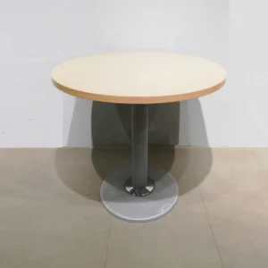 Mesa redonda de oficina de ø110x73cm de segunda mano