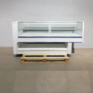 Mostrador expositor vitrina para tienda de segunda mano