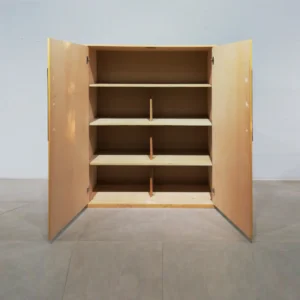Armario de  madera para oficina de segunda mano
