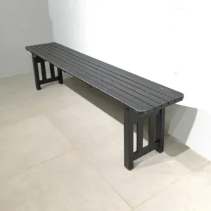 Banc de fusta de segona mà de 180x34x44cm per a vestidor en bon estat en venda a cabauoportunitats.com
