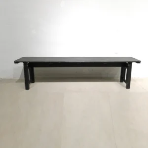 Banc de fusta de segona mà de 180x34x44cm per a vestidor en bon estat en venda a cabauoportunitats.com