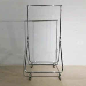 Burra plegable de segona mà amb rodes (80x52x153cm) en bon estat en venda a cabauoportunitats.com