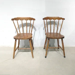 Cadires de potes tornejades d'estil rústic de segona mà en bon estat en venda a cabauoportunitats.com