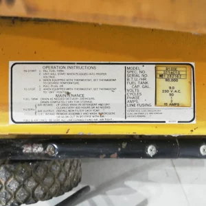 Cañón de aire caliente de gasoil, marca MASTER B10DO de segunda mano en venta en cabauoportuntiats.com