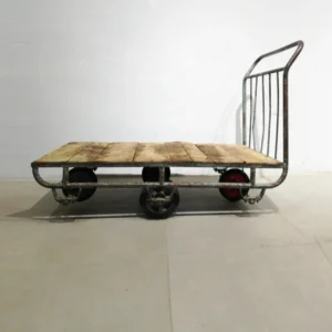 Carro amb plataforma de 500kg de capacitat 122x70x90 cm de segona mà en venda a cabauoportunitats.com