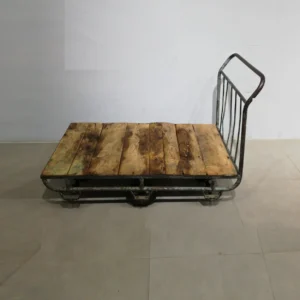 Carro amb plataforma de 500kg de capacitat 122x70x90 cm de segona mà en venda a cabauoportunitats.com