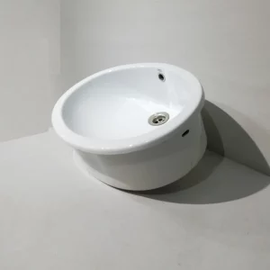 Pica de lavabo de porcellana blanca ROCA de segona mà d'ocasió en venda a cabauoportunitats.com