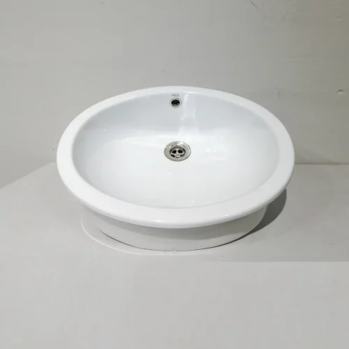 Pica de lavabo de porcellana blanca ROCA de segona mà d'ocasió en venda a cabauoportunitats.com