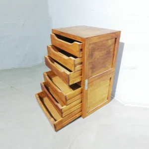 Cómoda de madera de 6 cajones de ocasión en venta en cabauoportunitats.com