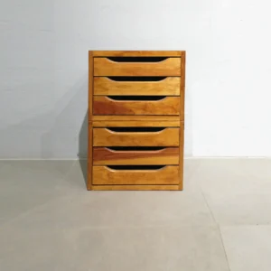 Cómoda de madera de 6 cajones de ocasión en venta en cabauoportunitats.com