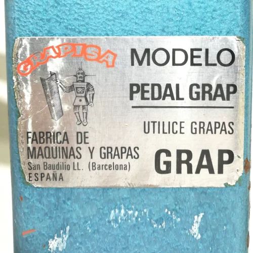 Grapadora de pié GRAPISA PEDAL GRAP de segunda mano en buen estado en venta en cabauoportunitats.com