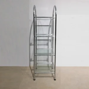 Prestatgeria de 4 posts de vidre de 33x36x116 cm en venda a cabauoportunitats.com