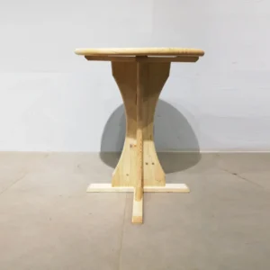 Taula de fusta nova per a vernissar ø60x77cm perfecta tant per a ús domèstic com professional en venda a cabauoportunitats.comd