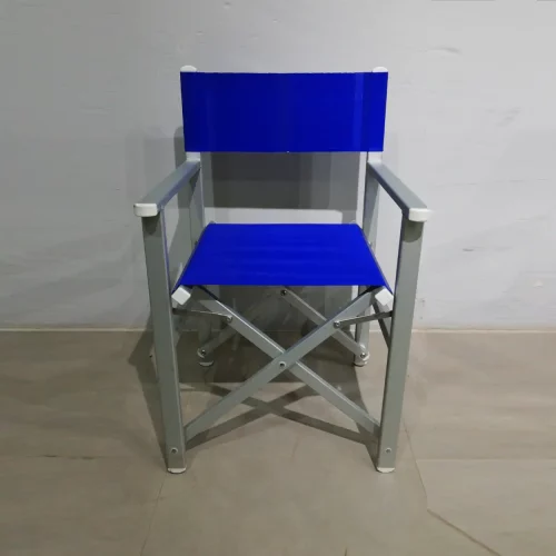 Silla plegable de aluminio y lona de segunda mano en buenas condiciones en venta en cabauoportunitats.com