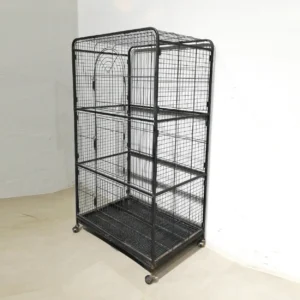 Jaula pájaros grandes dimensiones (79x52x140cm) de segunda mano en venta en cabauoportunitats.com