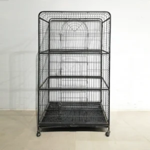 Jaula pájaros grandes dimensiones (79x52x140cm) de segunda mano en venta en cabauoportunitats.com