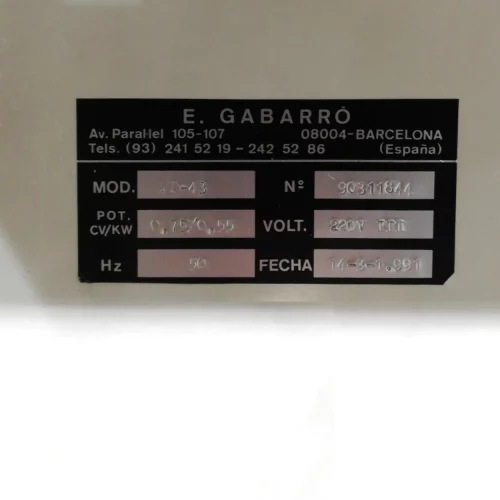 Máquina de cortar pan ROLS TP-43 de segunda mano en buen estado en venta en cabauoportunitats.com
