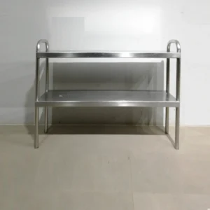 Estantería de acero inoxidable de segunda mano de 104x30x78cm en venta en cabauoportunitats.com