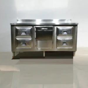 Moble per a cafetera 185x60x117cm de inoxidable de segona mà en venda a cabauoportunitats.com