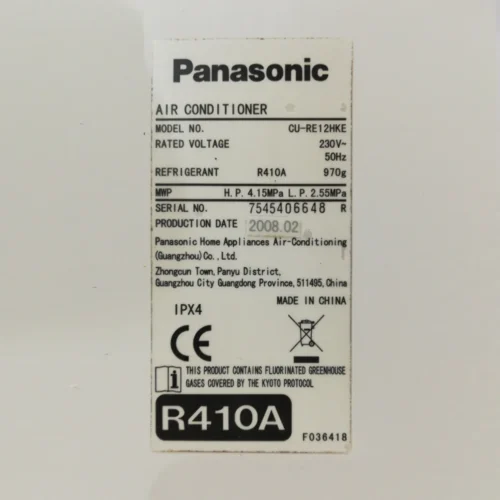 Aire condicionat PANASONIC INVERTER 3,5kW amb bomba de calor de segona mà en venda a cabauoportunitats.com