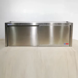 Armario de acero inoxidable con 2 puertas de 160x40x60 cm de segunda mano en venta en cabauoportunitats.com