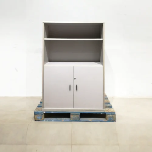 Armari d'oficina fet de melamina de 93x41x132 cm de segona mà en venda a cabauoportunitats.com