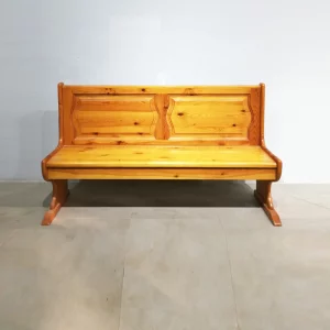 Banco de madera de estilo provenzal (157x44x90cm) de segunda mano en venta en cabauoportunitats.com
