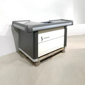 Taula en L per a caixa de botiga en molt bon estat en venda a cabauoportunitats.com