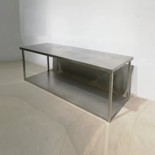 Mesa de inox 200x70x70cm de segunda mano en venta en cabauoportunitats.com