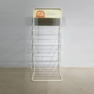 Expositor per a botiga metàl·lic amb 4 prestatges de segona mà 74x46x180cm en venda a cabauoportunitats.com